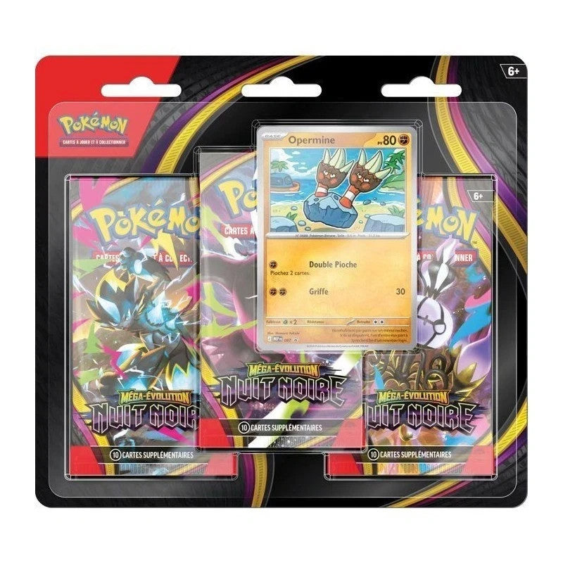 Tripack 3 Boosters ME5 Nuit Noire Opermine Scellé