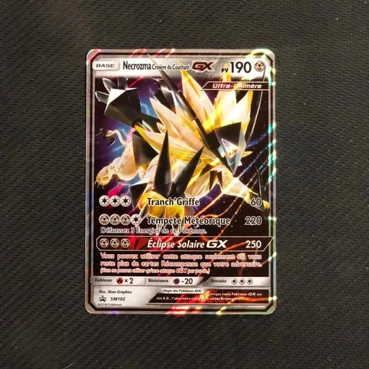 Carte Pokémon- Necrozma crinière du couchant SM102-Promo-FR-Proche Neuve