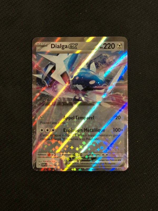 Carte Pokemon- Dialga Ex SVP180-Promo-FR- Proche Neuve
