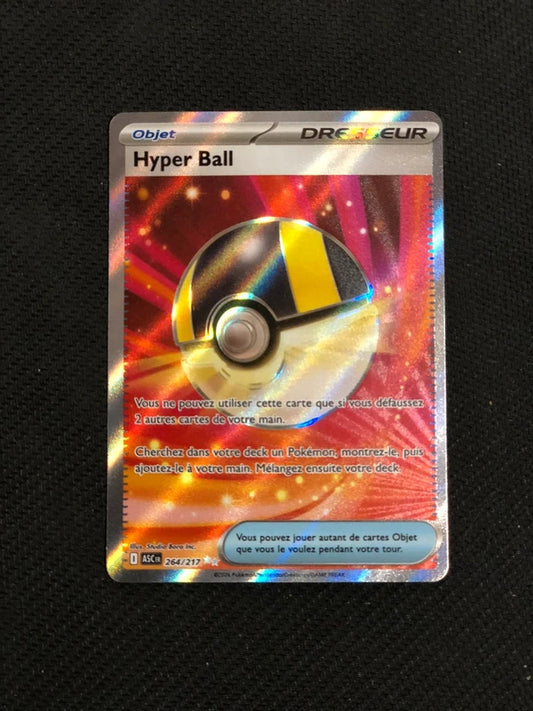 Carte Pokemon-Hyper Ball 264/217 FA-Heros Transcendants-FR-Proche Neuve