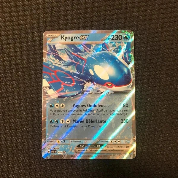 Carte Pokemon- Kyogre Ex SVP178-Promo-FR-Proche Neuve