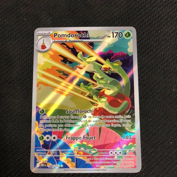 Carte Pokemon-Pomdorochi 188/182 AR-Rivalites Destinees-FR-Proche Neuve