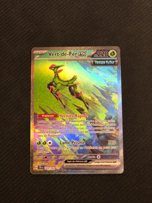 Carte Pokemon-Vert-De-Fer Ex 203/162 Alternative-Forces Temporelles-FR-Proche Neuve