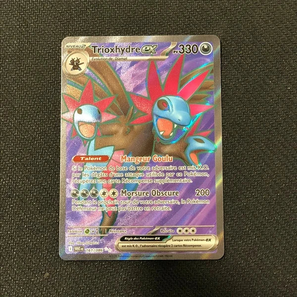 Carte Pokemon- Trioxhydre Ex 161/086 FA-Flamme Blanche-FR-Proche Neuve