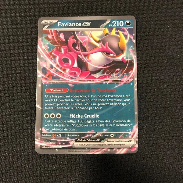 Carte Pokemon- Favianos Ex World 2024-Promo Sakoya Ota-FR-Proche Neuve