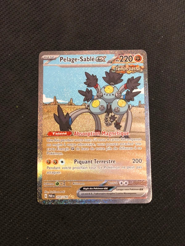 Carte Pokemon-Pelage-Sablé Ex 250/182 Alt-Faille Paradoxe-FR-Proche Neuve