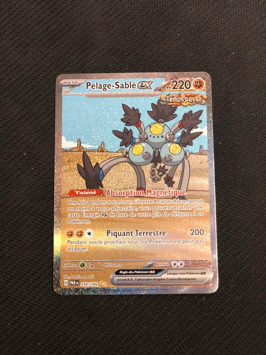 Carte Pokemon-Pelage-Sablé Ex 250/182 Alt-Faille Paradoxe-FR-Proche Neuve