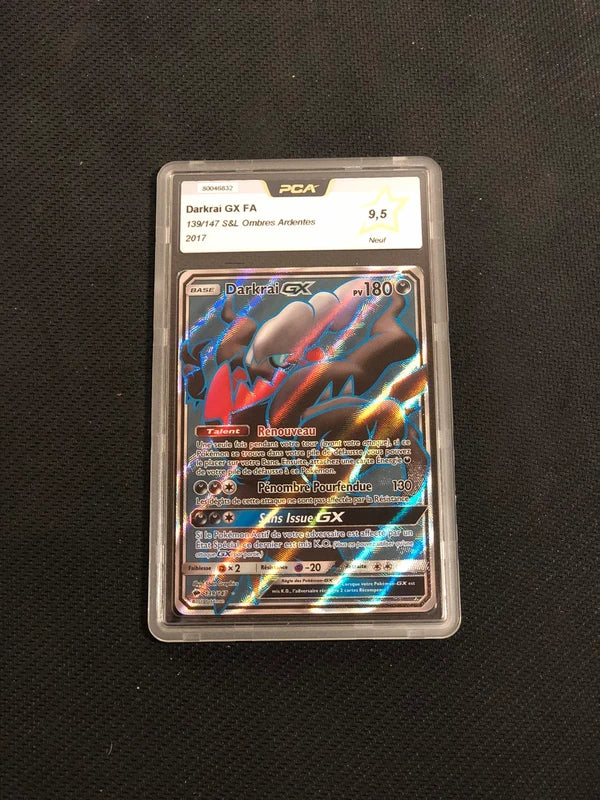 Carte Pokemon-Darkrai GX 139/147 FA-Ombres Ardentes-FR-PCA 9,5