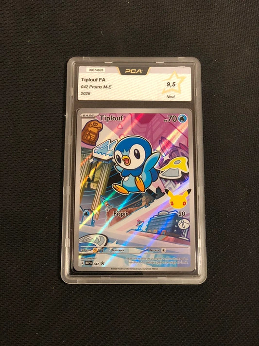 Carte Pokemon-Tiplouf MEP042 AR-Promo-FR-PCA 9,5