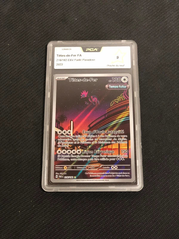 Carte Pokemon-Têtes-De-Fer 216/182 AR-Faille Paradoxe-FR-PCA 9