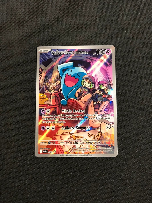 Carte Pokemon-Qulbutoke De La Team Rocket SVP203-Promo-FR-Proche Neuve