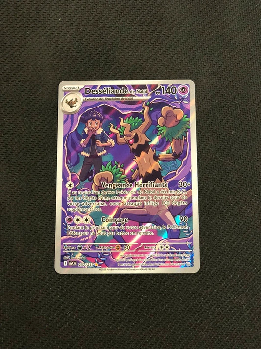 Carte Pokemon-Desséliandre De Nabil 237/217 AR-Heros Transcendants-FR-Proche Neuve