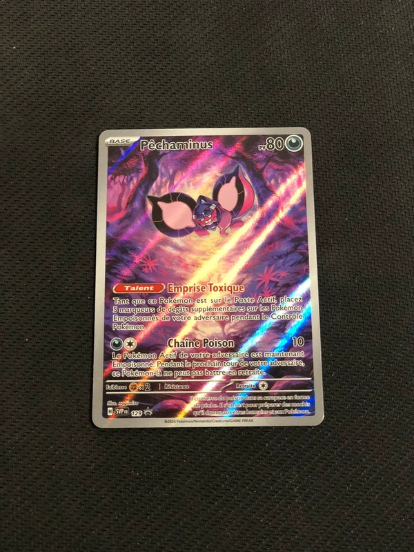 Carte Pokemon-Pêchaminus SVP129-Promo-FR-Proche Neuve