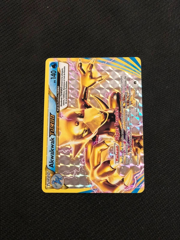Carte Pokemon-Akwakwak 18/122 Turbo-Rupture Turbo-FR-Proche Neuve