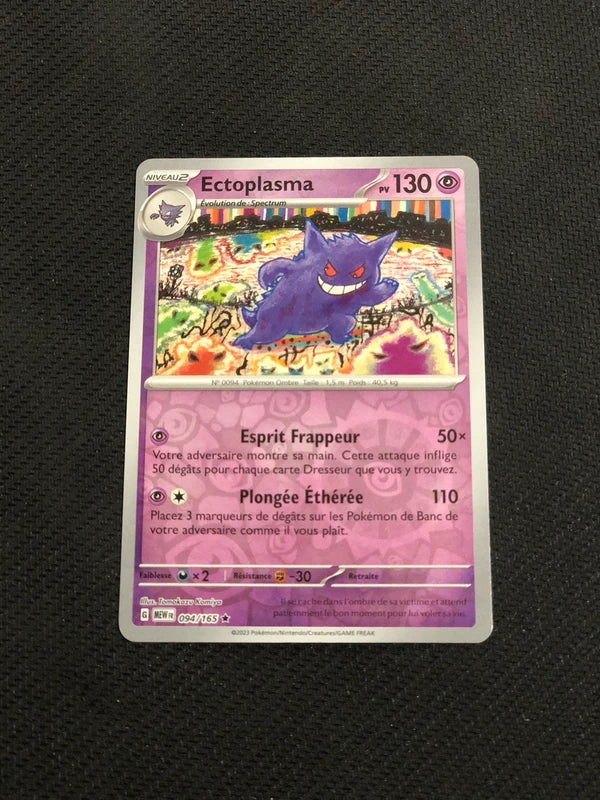 Carte Pokemon-Ectoplasma 094/165 Reverse-151-FR-Proche Neuve