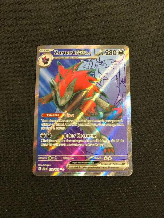 Carte Pokemon-Zoroark Ex De N 175/159 FA-Aventures Ensemble-FR-Proche Neuve