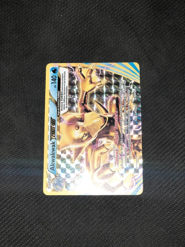 Carte Pokemon-Akwakwak 18/122 Turbo-Rupture Turbo-FR-Proche Neuve