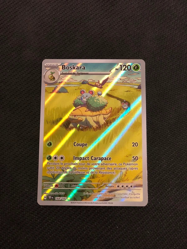 Carte Pokemon-Boskara 164/162 AR-Forces Temporelles-FR-Proche Neuve