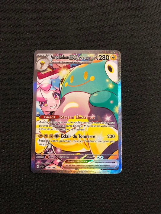 Carte Pokemon-Ampibidou Ex De Mashynn 183/159 Alternative-Aventures Ensemble-FR-Proche Neuve