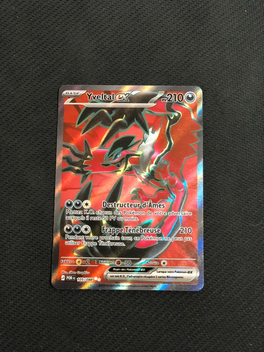 Carte Pokemon-Yveltal 105/088 FA-Equilibre Parfait-FR-Proche Neuve