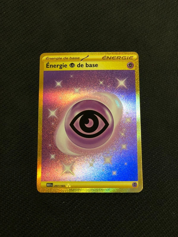 Carte Pokemon-Énergie De Base 207/165 Gold-151-FR-Proche Neuve