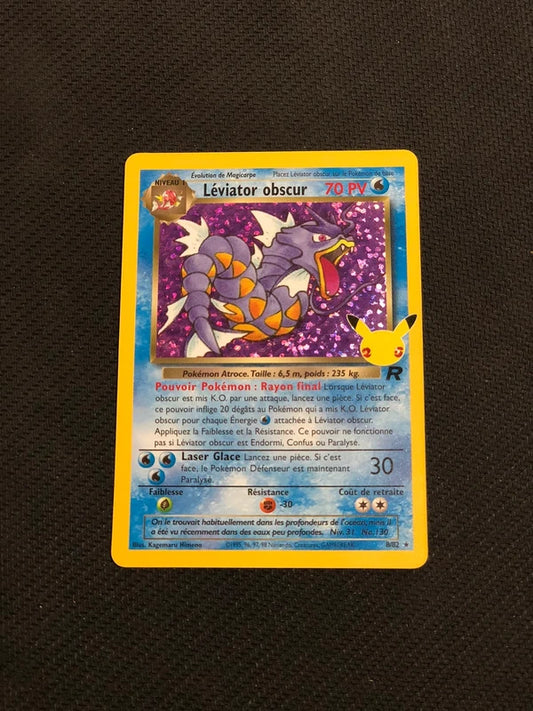 Carte Pokemon-Léviator Obscur 8/82-Célébrations 25 ans-FR-Proche Neuve
