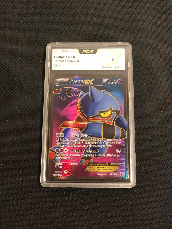 Carte Pokemon-Coatox EX 102/106 FA-Etincelles-FR-PCA 9