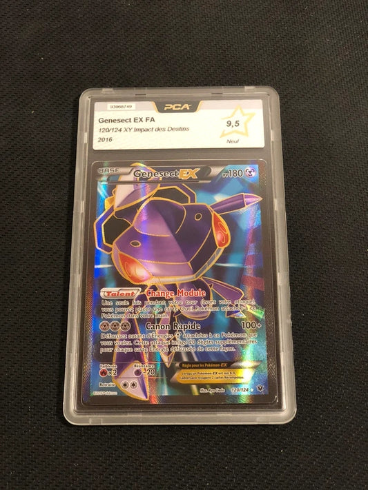 Carte Pokemon-Genesect EX 120/124 FA-Impact Des Destins-FR-PCA 9,5