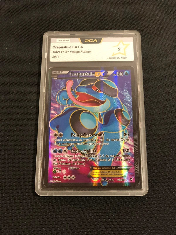 Carte Pokemon-Crapustule EX 106/111 FA-Poings Furieux-FR-PCA 9