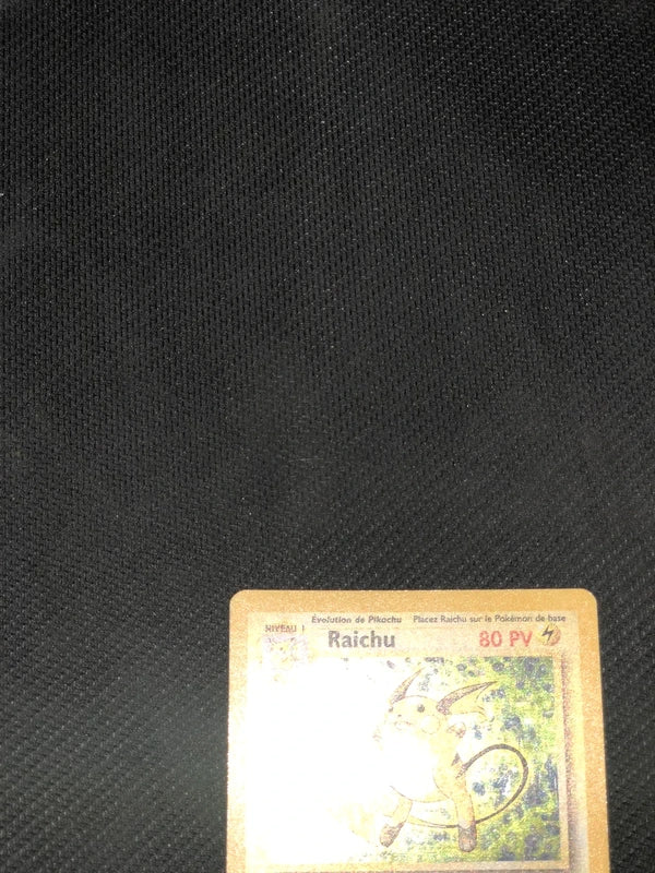 Carte Pokemon-Raichu 14/102 Holo Édition 1-Set De Base-FR-Excellente