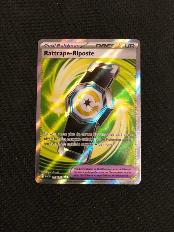 Carte Pokemon-Rattrape-Riposte 259/217 FA-Heros Transcendants-FR-Proche Neuve