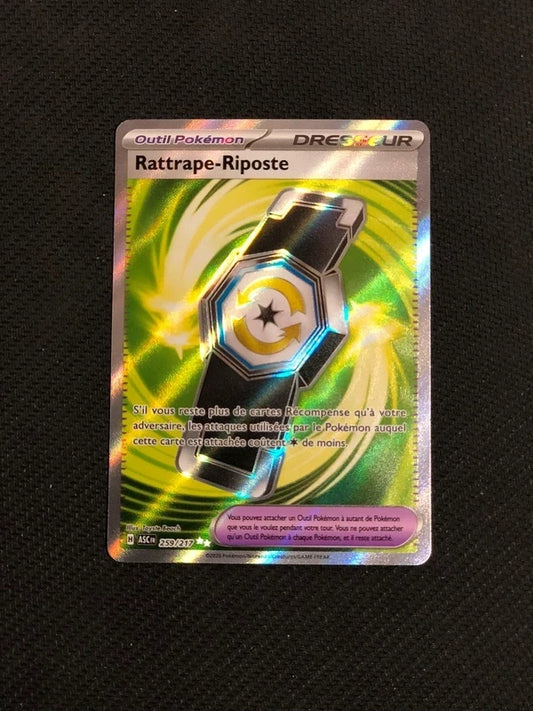 Carte Pokemon-Rattrape-Riposte 259/217 FA-Heros Transcendants-FR-Proche Neuve