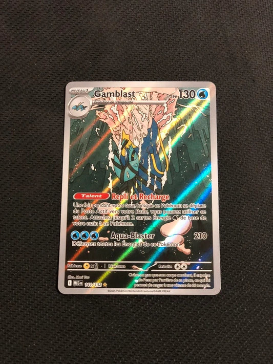 Carte Pokemon-Gamblast 141/132 AR-Mega Evolution-FR-Proche Neuve