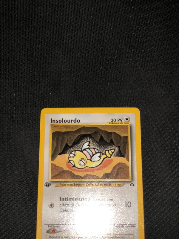 Carte Pokemon-Insolourdo 54/75 Édition 1-Neo Discovery-FR-Excellente