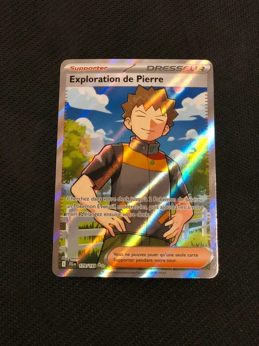 Carte Pokemon-Exploration De Pierre 179/159 FA-Aventures Ensembles-FR-Proche Neuve