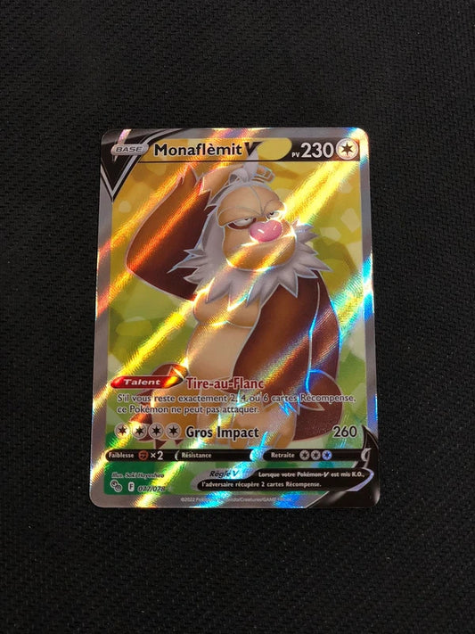 Carte Pokemon-Monaflemint V 077/078 FA-Pokemon GO- FR-Proche Neuve