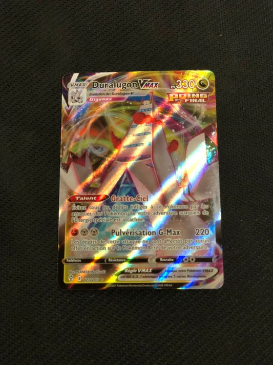 Carte Pokemon-Duralugon Vmax 123/203-Evolution Celeste-FR-Proche Neuve