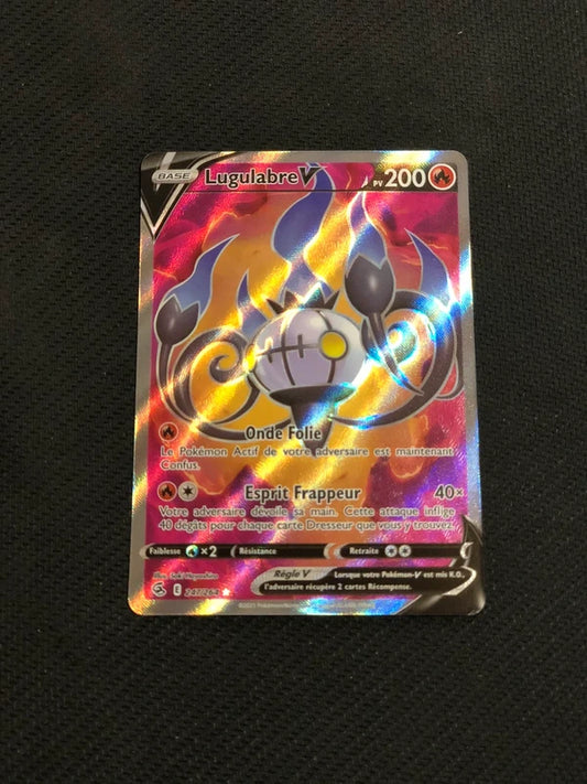 Carte Pokemon-Lugulabre V 247/264 FA-Poing De Fusion-FR-Proche Neuve