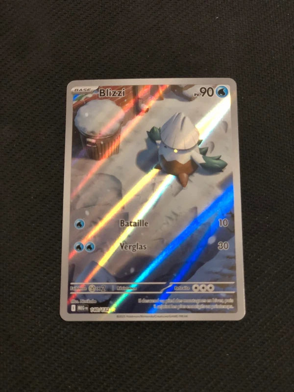 Carte Pokemon-Blizzi 140/132 AR-Mega Evolution-FR-Proche Neuve
