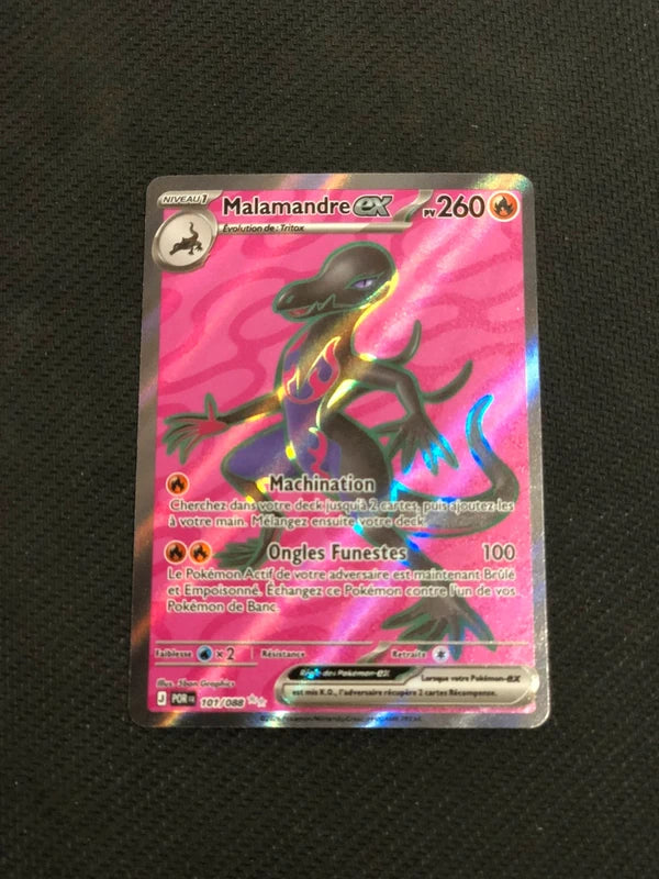 Carte Pokemon-Malamandre Ex 101/088 FA-Equilibre Parfait-FR-Proche Neuve