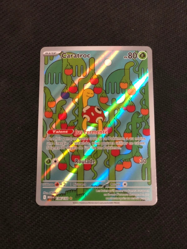 Carte Pokemon-Caratroc 136/132 AR-Mega Évolution-FR-Proche Neuve