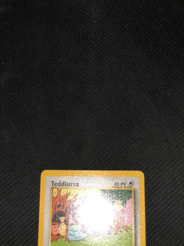 Carte Pokemon-Teddiursa 65/75 Édition 1-Neo Discovery-FR-Excellente