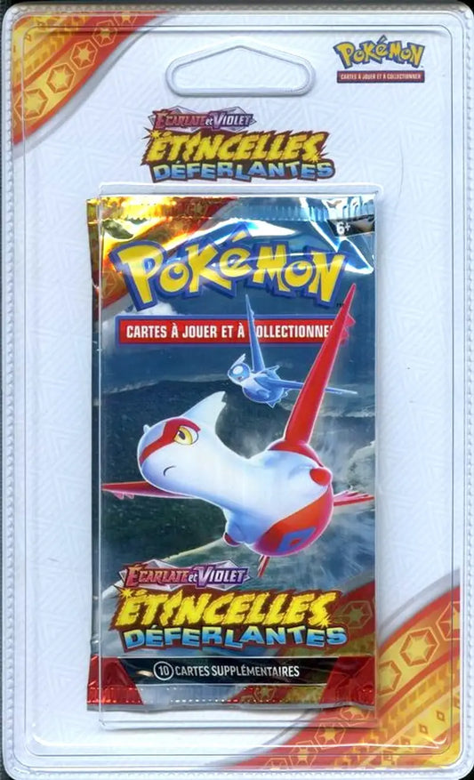 Blister (plastique) Pokemon-Étincelles Déferlantes-EV8-FR-Scellé